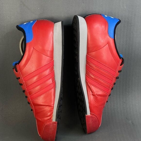 adidas Red and Blue Athletic Shoes - Picture 5 of 8